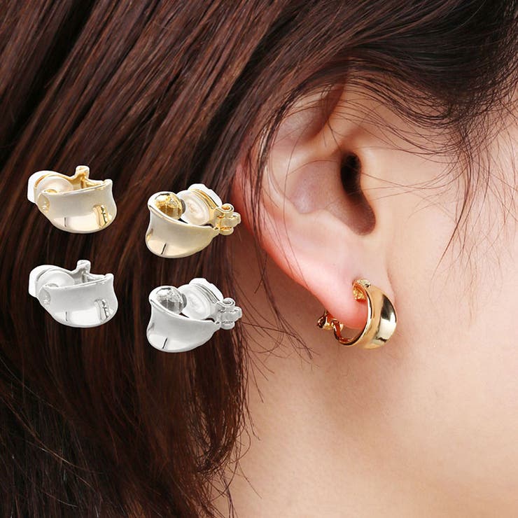 sankyo shokai ワイド カーブ フープ イヤリング ニッケルフリー 低アレルギー 素材 金属アレルギー 【返品交換不可】 浴衣 に 合う 母の日 ギ...