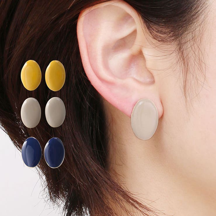 sankyo shokai オーバル レトロ イヤリング ニッケルフリー 低アレルギー 素材 金属アレルギー 【返品交換不可】 浴衣 に 合う 母の日 ギフト ...