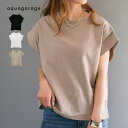 aquagarage ショルダータックトップス 春 夏 トップス