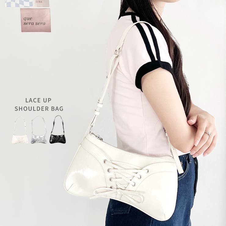 日本未入荷 CHUU★レースアップショルダーバッグ 楽天市場】レースアップショルダーバッグの通販