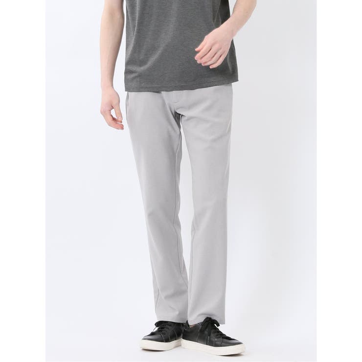 【10％OFFクーポン！2/10(火)1:59まで】TAKA-Q MEN ストレッチ サイドジップ トラウザーパンツ パンツ・ズボン