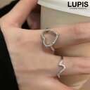 LUPIS パヴェラインリング アクセサリー