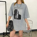 non-hedge ブリーチ転写ロゴTシャツ トップス