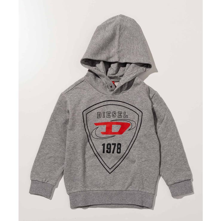 SHIFFON DIESEL ディーゼル ブランドロゴ フーディー パーカー プルオーバー 男の子 女の子 子供服 こ..