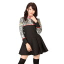 【5%OFFクーポン 9/11 1:59まで】StarFire 【A&T Collection】【アイドル道(ロード)2】Mサイズ コスプレ コスチューム ハロウィン ワンピース 衣装 仮装 イベント 洗濯可 KA0251BK コスチューム