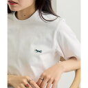 【マラソン期間中 5%OFFクーポン】SETUP7【WOMEN】 【THE FOX】ワッペン半袖Tシャツ トップス