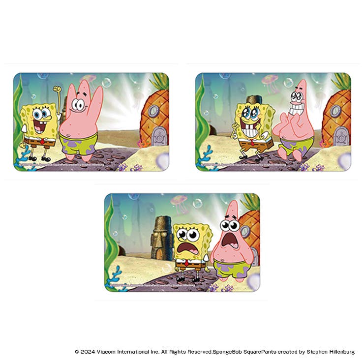 BACKYARD FAMILY スポンジ・ボブ まじかる百貨店ステッカー(3) 文房具