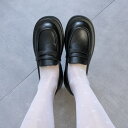FABBY FABBY. チャンキーヒールローファー シューズ・靴