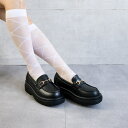 【6/25限定 20%OFFクーポン】FABBY FABBY. チャンキーヒールチェーンローファー シューズ・靴