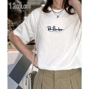 GROOVY STORE ワンポイント Tシャツ半袖 ロゴ Tシャツ 大人カジュアル トップス