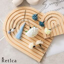 Retica 玉かんざし&タッセル付きフラワーUピン9点セット ヘアアクセサリー 髪飾り 浴衣小物 和装小物 パーティードレス小物 ブルー Retica レティカ 浴衣・着物
