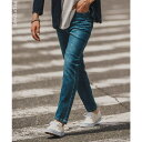 【6/11 1:59まで 10%OFFクーポン】improves デニムパンツ メンズ シンプル スリム イージー Tシャツ ストレッチ スキニーパンツ アメカジ カジュアル スケーター ストリート 韓国 ノームコア パンツ・ズボン