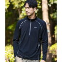 SHIFFON phenix OUTDOOR フェニックスアウトドア HALF ZIP LONG SLEEVE T-SHIRTS ハーフジップ 長袖 Tシャツ 速乾 ストレッチ 快適 抗菌 防臭 カットソー メンズ おしゃれ かっこいい ブランド アウ