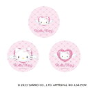 【8/11まで5%OFFクーポン】BACKYARD FAMILY サンリオ まじかる百貨店缶バッジ ハローキティ(2) ファッション雑貨