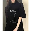 ANGELCLOSET ビッグtシャツ レディース 半袖トップス トップス