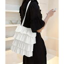 SUNSHINE CLOSET フリルトートバッグ レディース 肩掛け鞄 バッグ・鞄
