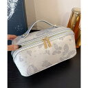 SUNSHINE CLOSET 刺しゅう入りメイクポーチ横型コスメバッグ バッグ・鞄