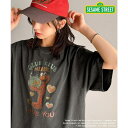 Classical Elf Men 大人カジュアルにハマる。綿100%セサミキャラピグメント加工ビッグTシャツ トップス