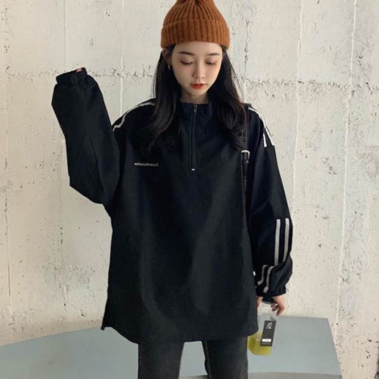 【10％OFFクーポン！9/24(木)1:59まで】VICTORIA 長袖 Tシャツ ロンT レディース カトッソー トップス カットソー ZIIP プルオーバー ベーシック 大人 カジュアル 黒 ブラック 22F32424 トップス shoplistselect-10029990 SHOPLIST サンプル画像3