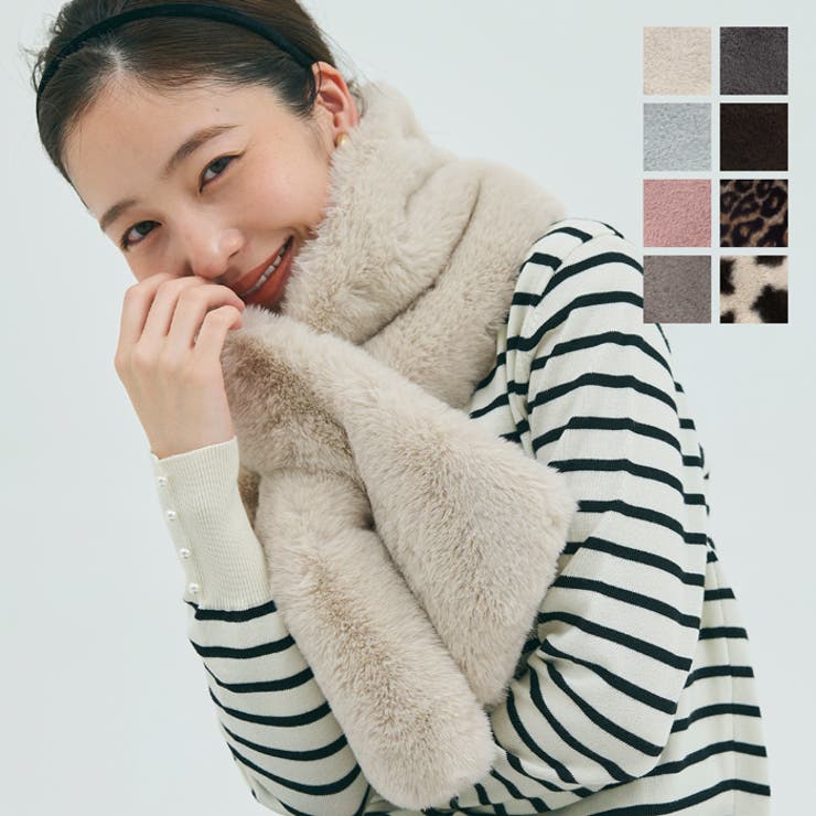 【20％OFFクーポン！11/10 (月)23:59まで】coca ＼新色登場！／フェイクファーティペット 小物のサムネイル