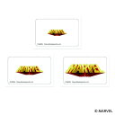 【5%OFFクーポン! 8/27 9:59まで 】BACKYARD FAMILY MARVEL まじかる百貨店クリアカード マーベルロゴ(1) 文房具
