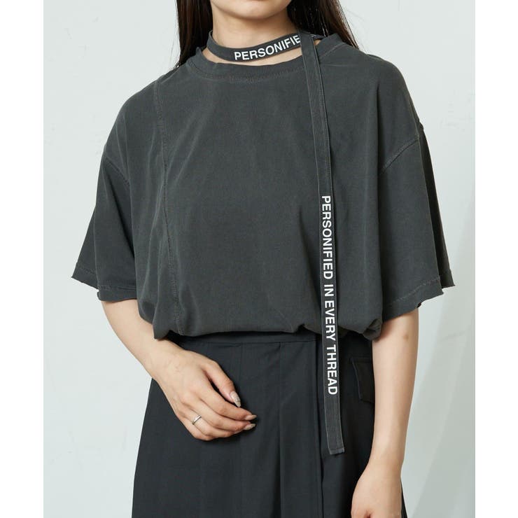 PAL GROUP OUTLET 【RAY CASSIN】ピグメントチョーカーT トップスのサムネイル