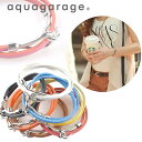 aquagarage 7カラー 2重巻き シンプルレザーブレスレットレディース 腕輪 革 レザー ペア ターコイズ シルバー ピンク ゴールドエスニッククロス十字架 アクセサリー