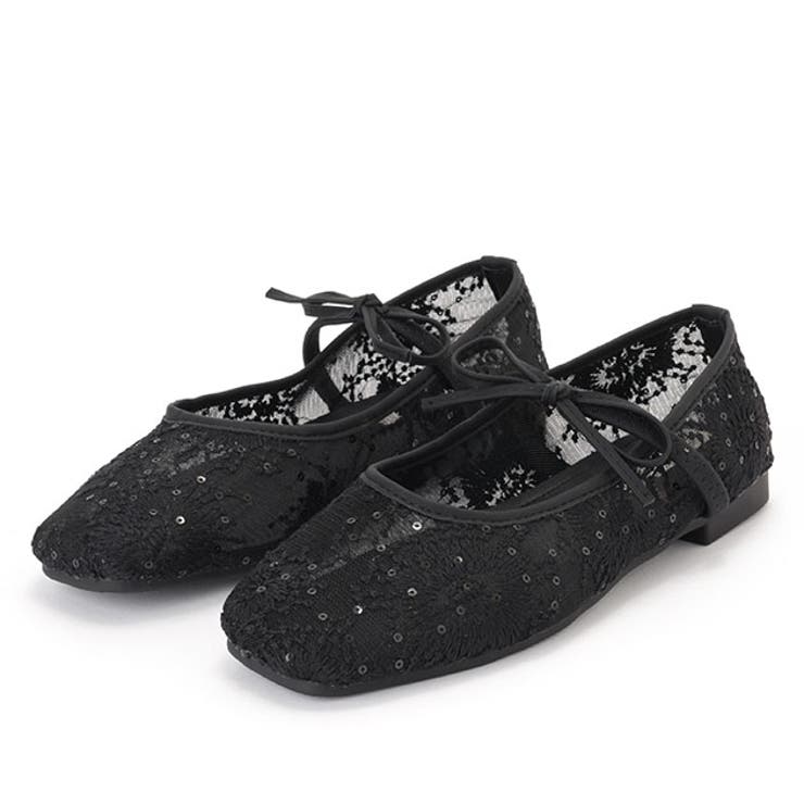 【10％OFFクーポン！11/27(木)1:59まで】レースレディース シアー 刺繍 リボンストラップ フラット バレエシューズ サンダル 靴 レディース 春 夏アーモンドトゥ 軽量 シースルー ペタンコ 楽ちん 歩きやすい 透け感 トレンド おしゃれ