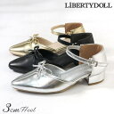 LibertyDoll 3cmヒール ワンピース オフィス フォーマル パーティー パンプス ☆1048 シューズ・靴