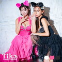 Tika ボリュームフリルフィッシュテールキャットガールコスチューム ハロウィンコスプレ セクシーコスプレ ロングテール セットアップ ビスチェ アニマル Sサイズ ホワイト チェリーピンク ブラック 聖菜 あいみ Tika ティカ コスチューム(3)