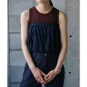 PAL GROUP OUTLET 【Pasterip】Denim balloon bustier トップス