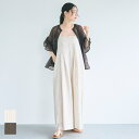 coca リネンライクワイドサロペット レディース ワンピース・ドレス