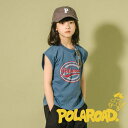 URBAN CHERRY 【POLAROAD/ポーラロード】カレッジロゴプリントフレンチスリーブビッグTシャツ トップス