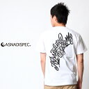 Maqua-store ASNADISPEC Tシャツ メンズ 半袖 ティーシャツ TEE アスナディスペック タギング プリント ブランド 人気 B系アメカジ ストリート おしゃれ かっこいい /3045/ asst2253 トップス