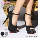 Dazzy パンプス 靴 レディース キャバ 14cmヒール dazzyオリジナル ラメ グリッター メタリック ヒール パンプス キャバ 美脚 S M L LL ゴールド シルバー キラキラ オープントゥ イベント デイジーストア シューズ・靴