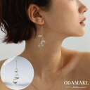 Noelmarket ピアス 金属アレルギー つけっぱなし ガラス ハンドメイド 花 18kコーティ ング K18GP ゴールド 両耳セット アクセサリー