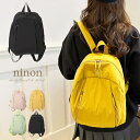 【マラソン期間中 5%OFFクーポン】ninon リュック レディース 通勤 リュックサック 大容量 おしゃれ 通学 女子 軽量 ビジネス ブランド 黒 スポーツ 人気 旅行 軽い 女の子 ビジネスリュック シンプル 通勤バッグ ラウンド フォルム ナイ