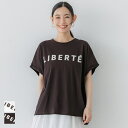【5%OFFクーポン 9/11 1:59まで】coca ロールアップスリーブロゴTシャツ レディース トップス