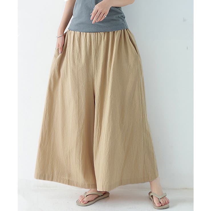 Miniministore リラックスワイドパンツ キュロットパンツ パンツ・ズボン