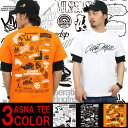 Maqua-store Tシャツ 半袖Tシャツ アメカジ ストリート系 ASNADISPEC / アスナディスペック / 3045 トップス
