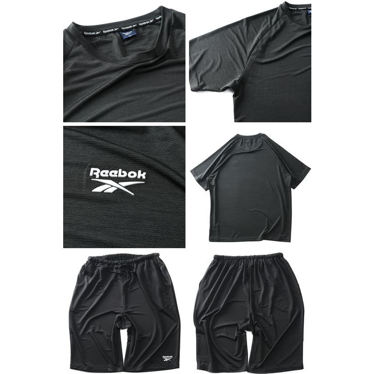 �礭����������Ź�ӥå������� �礭�������� ��� REEBOK �꡼�ܥå� �䴶���������å��� ȾµT����� + �ϡ��եѥ�� �岼���å� 21533nh �롼�०�������ѥ����