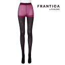 【7/11 1:59まで 5%OFFクーポン】福助オンラインストア 福助 公式 タイツ レディース FRANTICA フェイクカラー リブ 70デニール 709...