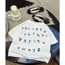 aimoha kids 【-aimoha-KIDS-】キッズ アルファベットプリントTシャツ トップス