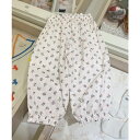 【8/11まで5%OFFクーポン】aimoha kids 【-aimoha-KIDS-】キッズ 花柄コットンパンツ パンツ・ズボン