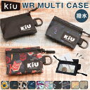 【8/11まで5%OFFクーポン】BACKYARD FAMILY KiU キウ ウォーターリペレントマルチケース WR MULTI CASE バッグ・鞄