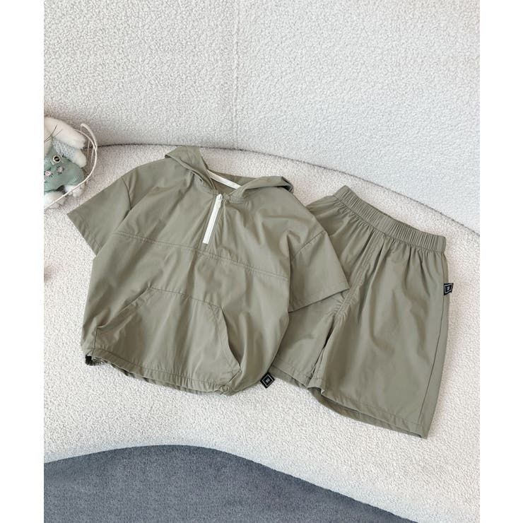 【10%OFFクーポン!12/11(木)1:59まで】aimoha kids 【aimoha-KIDS-】スポーティーセットアップ アウター(コート・ジャケット...