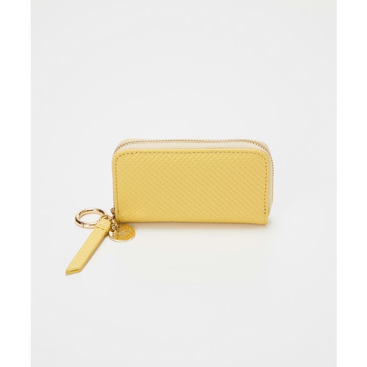 【10％OFFクーポン！1/16(金)1:59まで】TOPKAPI 【TREASURE TOPKAPI】クロスエンボス レザー キーケース 小物