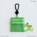 BACKYARD FAMILY かえるのピクルス メッシュポーチ(リール付き) バッグ・鞄