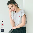 coca フレンチスリーブロゴTシャツ トップス
