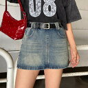 non-hedge デニムスリットスカートパンツ スカート